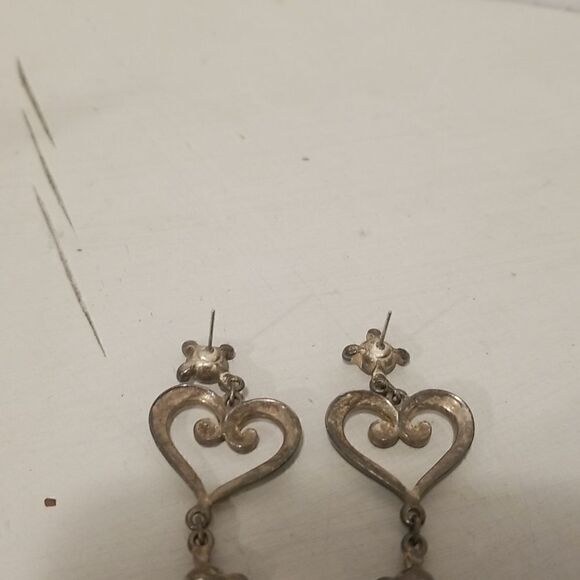 Vintage super retro antique Earrings 2 sets - Picture 8 of 16